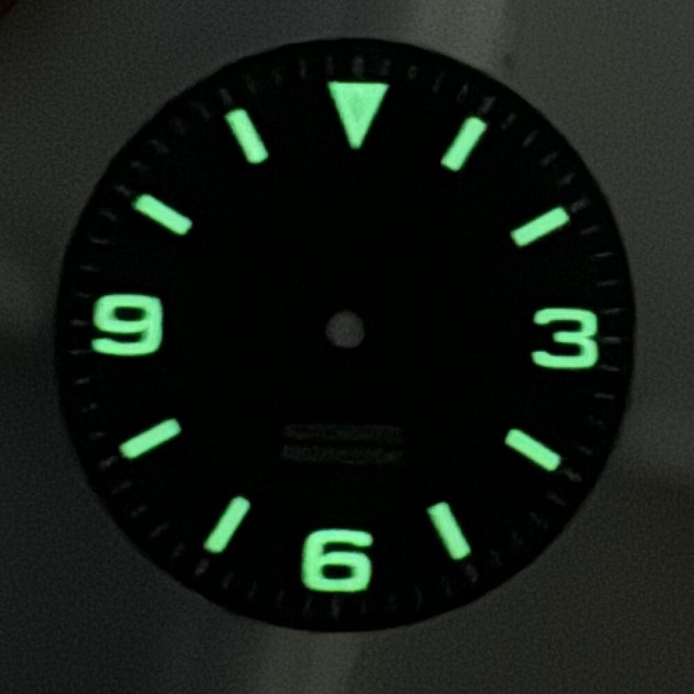 29mm Luminous 3 6 9 Watch Dial Face For NH35 ETA2824 Miyota 8215 Movt Watch Part
