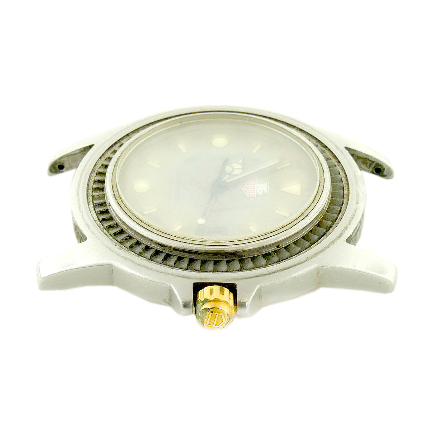 TAG HEUER 1500 SERIES 959.706D GRAY DIAL STAINLESS STEEL WATCH HEAD PARTS/REPAIR