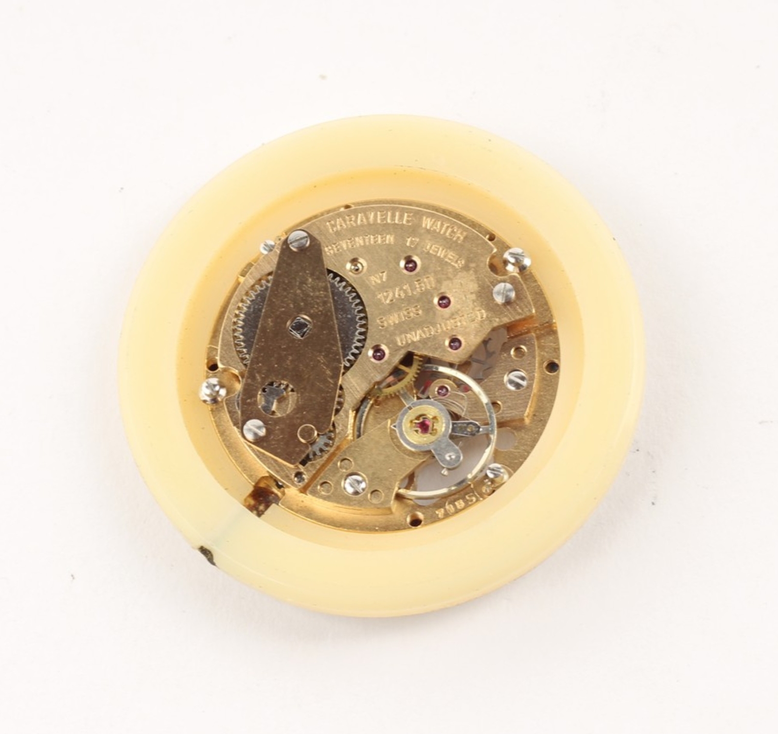 Carvelle Skeleton Swiss Men’s Wrist watch Movement 17 Jewels-BD-128