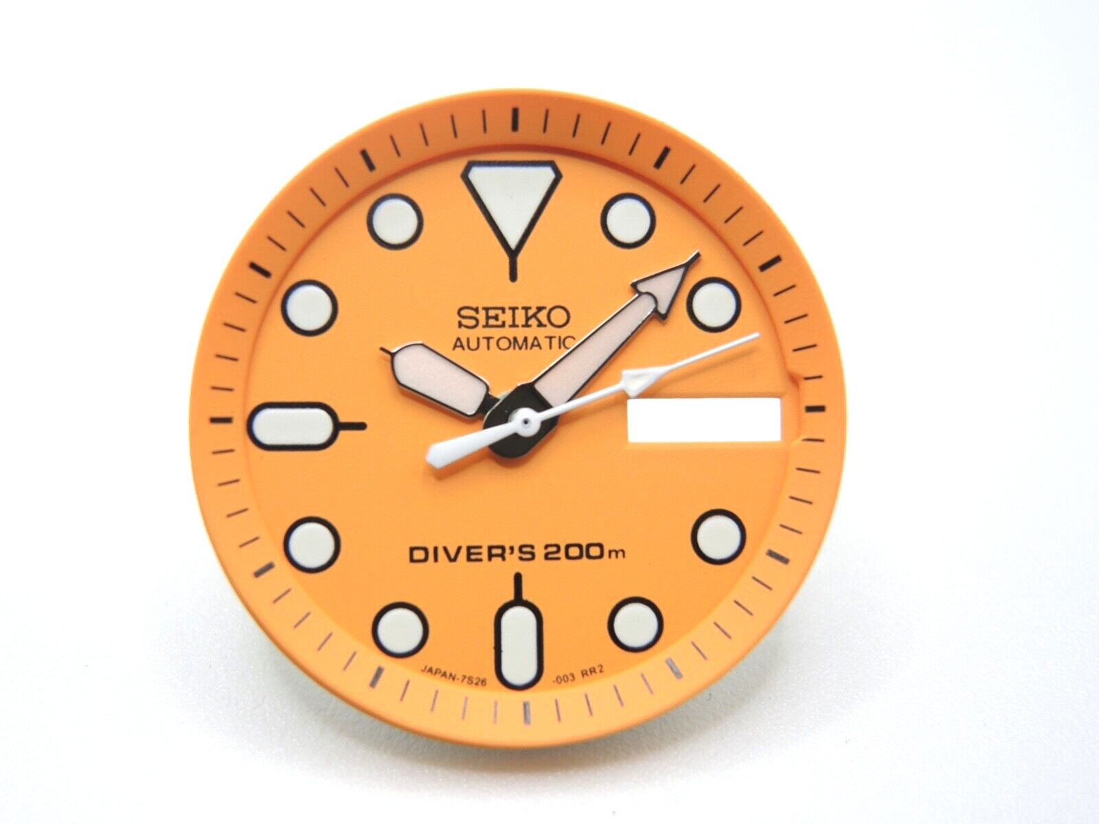 NEW ORANGE DIAL,HANDS & MINUTE TRACK MEDIUM DIVERS SKX013-015 (7S26-0030) WATCH