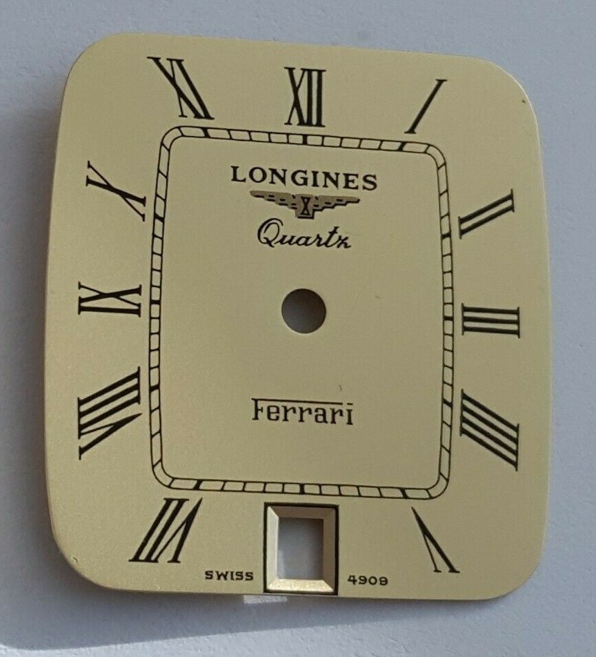 Longines Monobloc Steel Back Case Number 4909-950 + Crystal, Crown, Dial, Hands