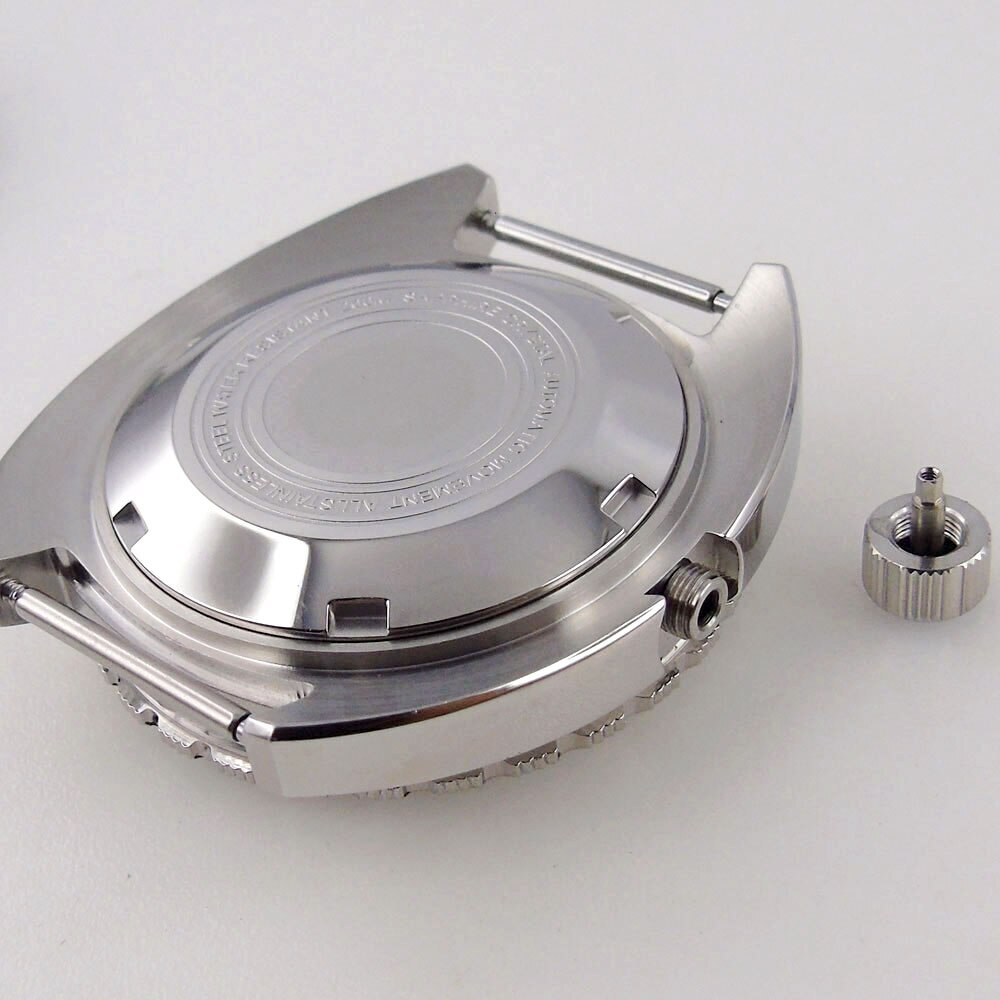 20ATM Steel 42mm Diving Watch Case Sapphire Glass Fit NH35A NH34 NH36 120 Clicks