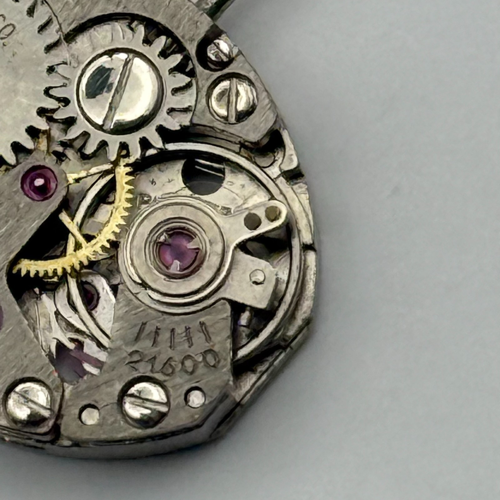 PUW 1175 Watch Movement Elgin Watch 17J Swiss Manual Wind Parts Repair 12.9mm