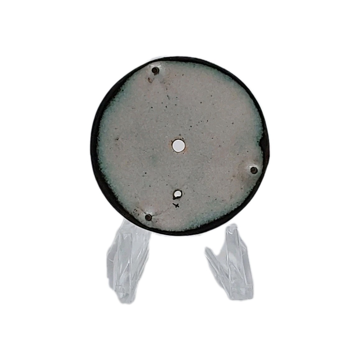 NY Standard 34.2mm Sunk Enamel Pocket Watch Dial Only 1082