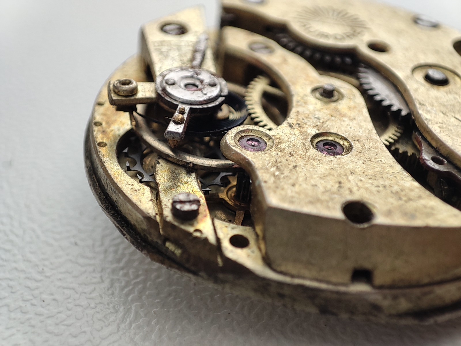 Aurore Pocket Watch movement – 26.8 mm – for parts and spares