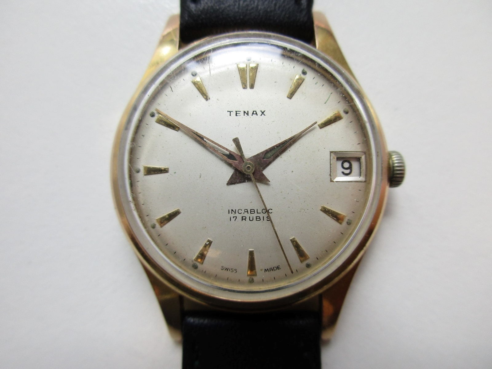 Tenax Swiss vintage 1960’s watch – FHF cal. 73-4 mm – running