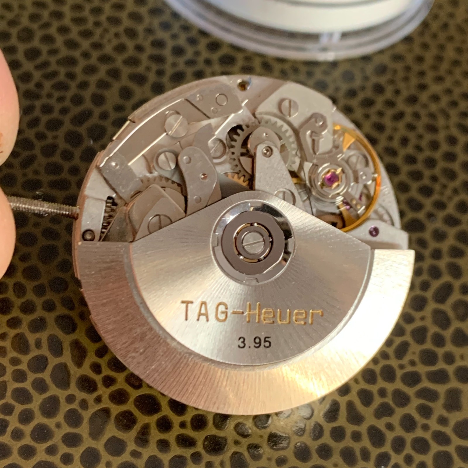 NOS ETA 7750 Chronograph Automatic Movement Fits TAG Heuer #1