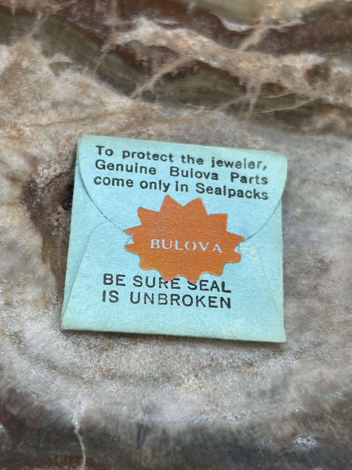 NOS Vintage Bulova Clutch Lever Spring For Cal 7AA Watch Part. Sealed