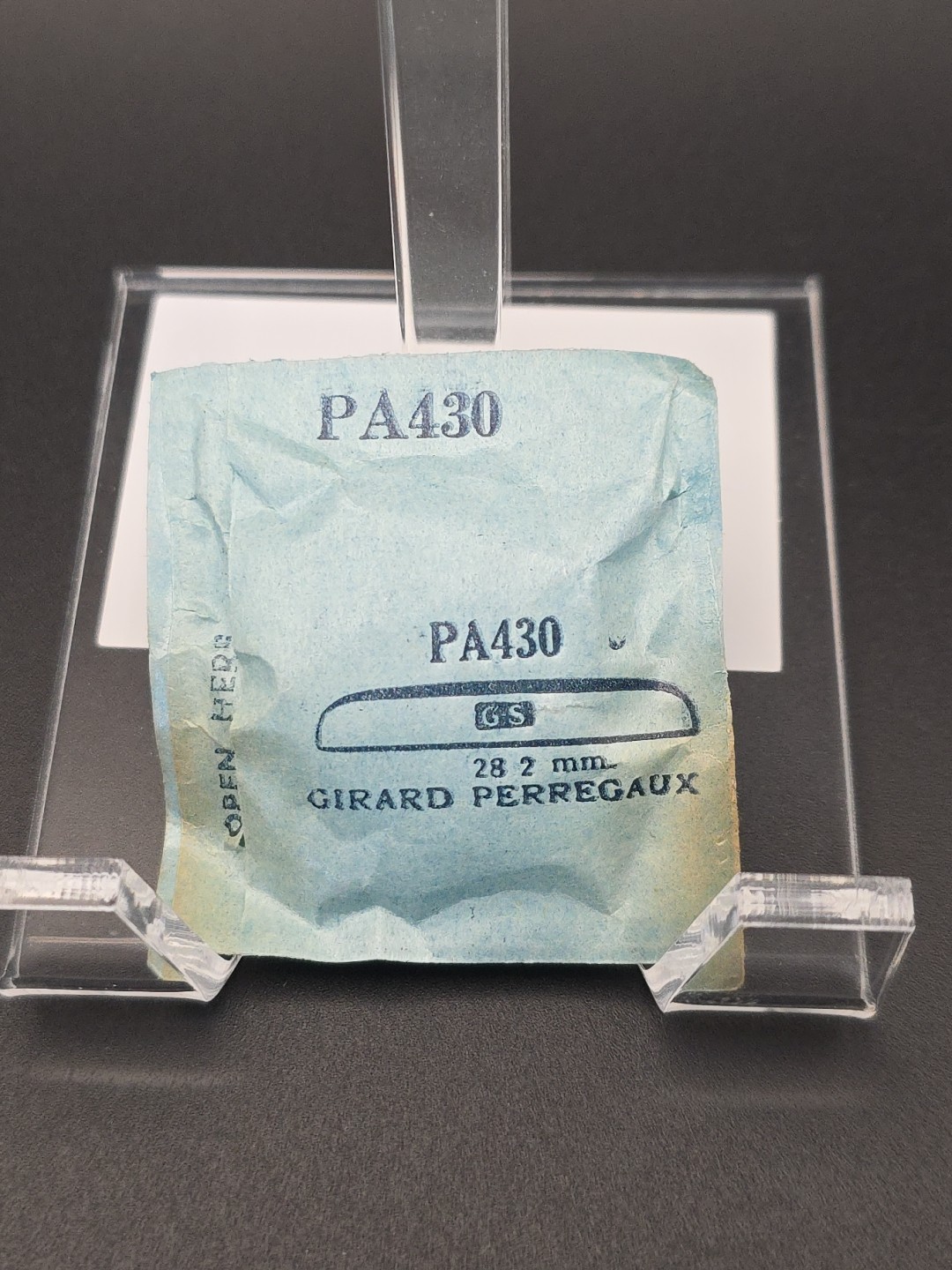 G-S Watch Crystal PA430 28.2mm Girard Perregaux