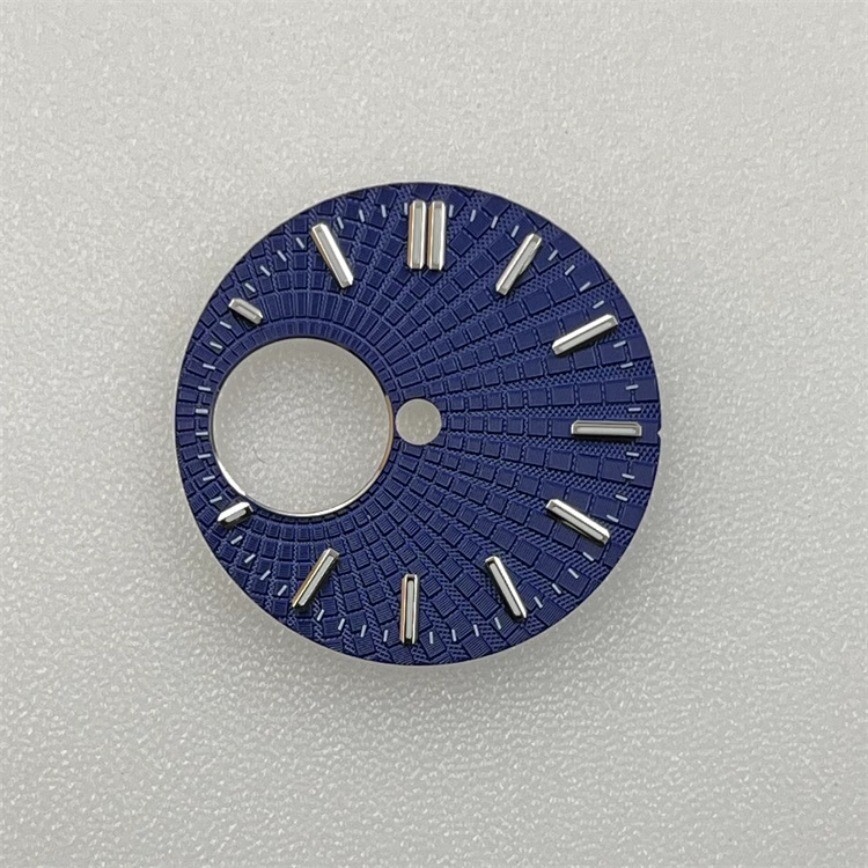 NH38 Dial Blue White Black Green Luminous Dial 28.5mm Fits NH38/NH34 Movement