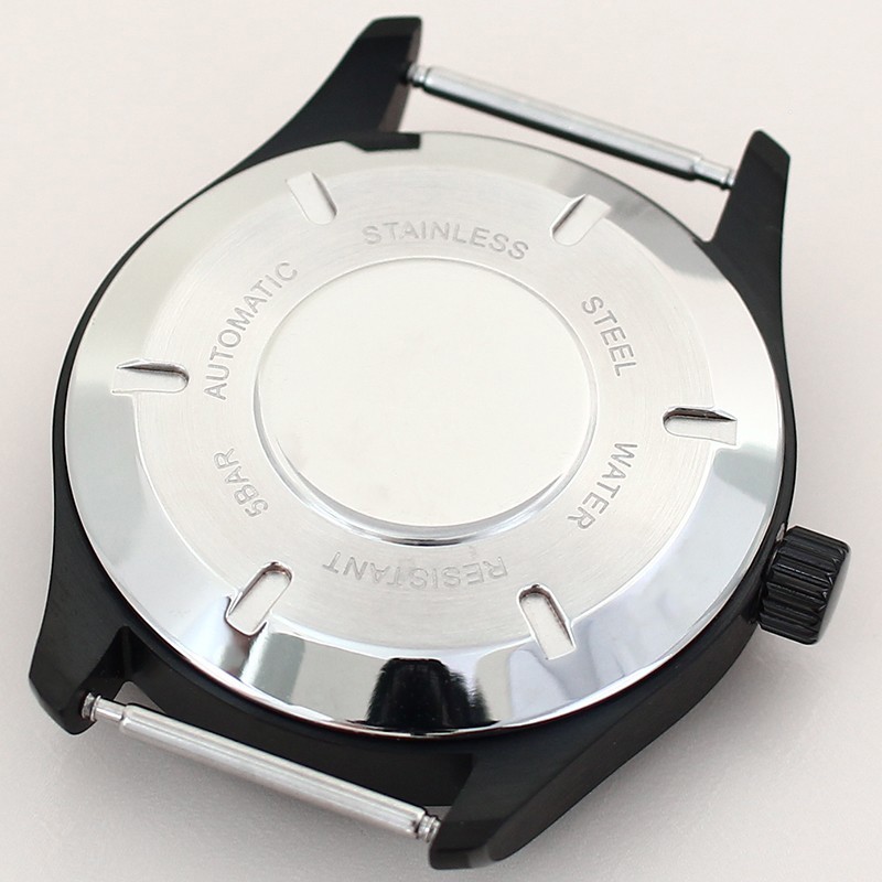 40mm Stainless Steel Watch Case for NH34 NH35 NH36 ETA2824 Movement