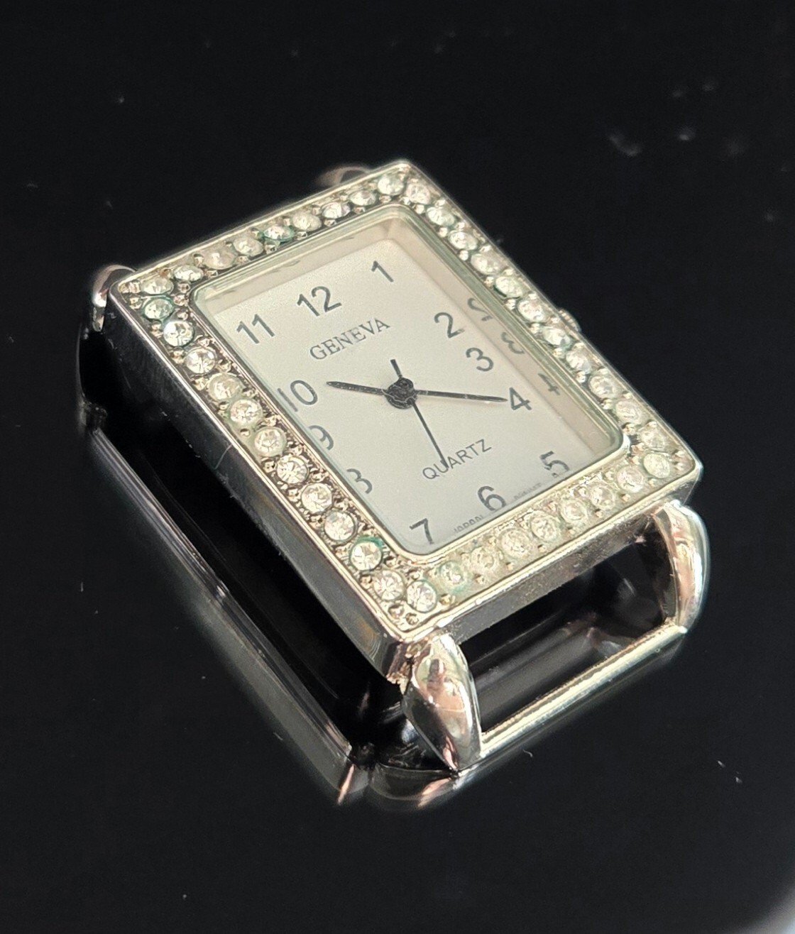 Watch Faces for Beading Ribbon Oval Rectangle Big Surface Battery 10 pcs