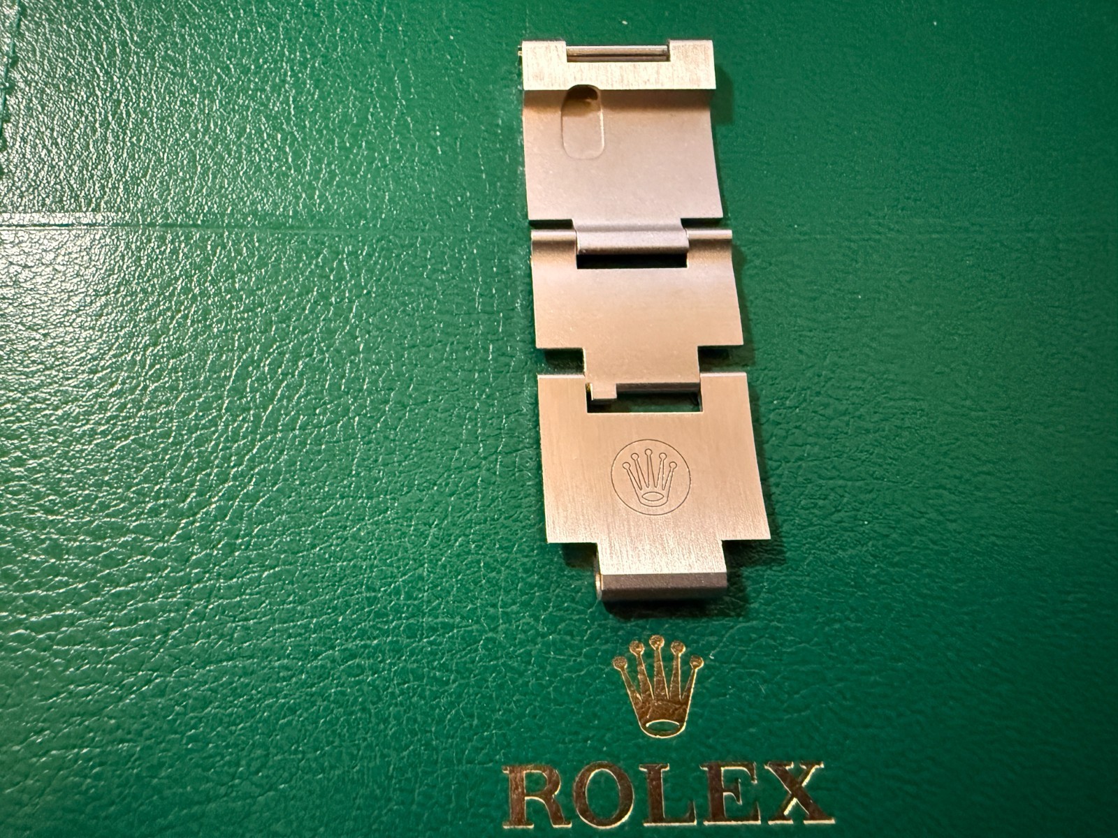 100% ROLEX STEEL DIVERS WETSUIT EXTENSION LINK DEEPSEA SEA-DWELLER 116660