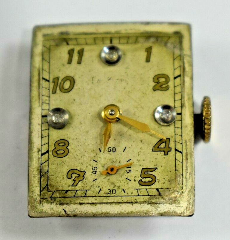 Vintage Swiss Made Paul Breguette Manual Wind 17J Wrist Watch Movement lot.t