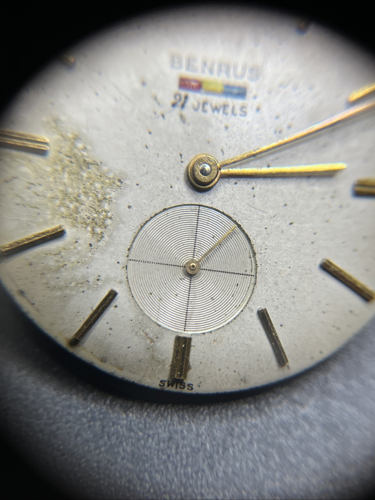 Benrus Cal. DN411 Movement (015)
