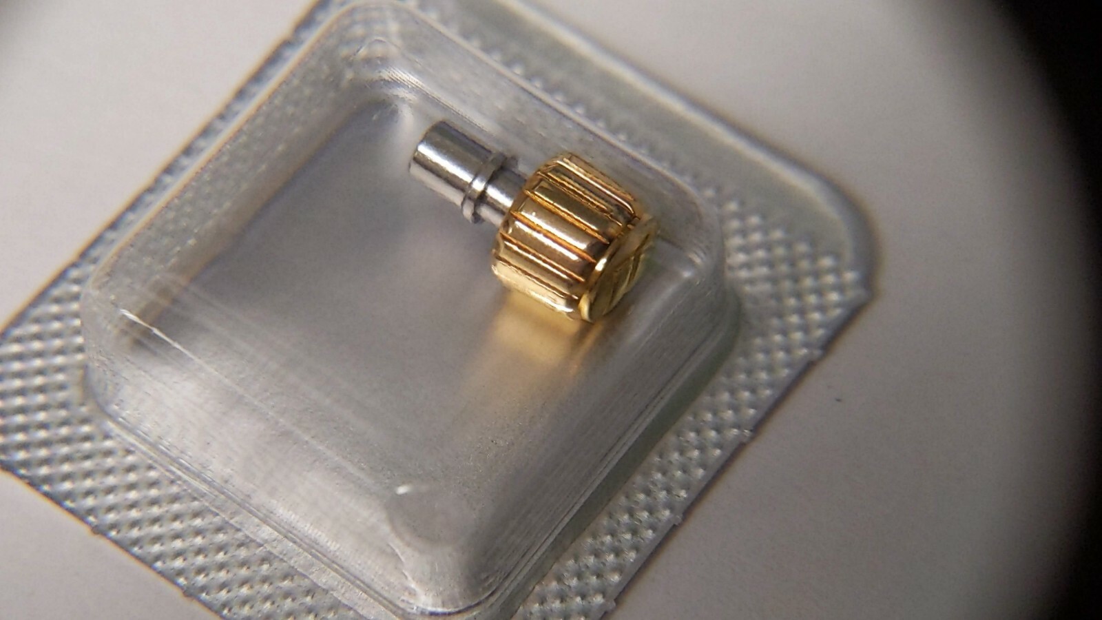 Tag Heuer CROWN and TUBE 5.5×4.5mm M0.9, Tag-16 (Yellow) New/Sealed