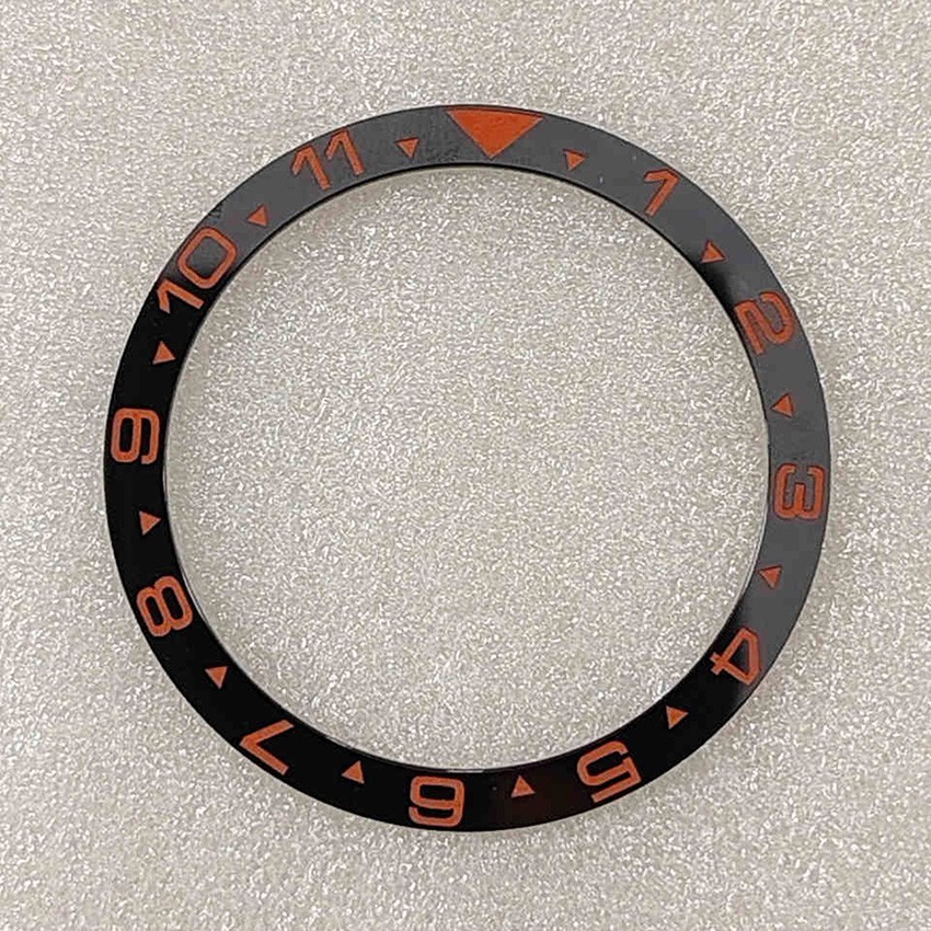 For SUB Case Watch Bezel Ceramic Bezel Flat Bezel Inset Ring Watch Accessory 1PC