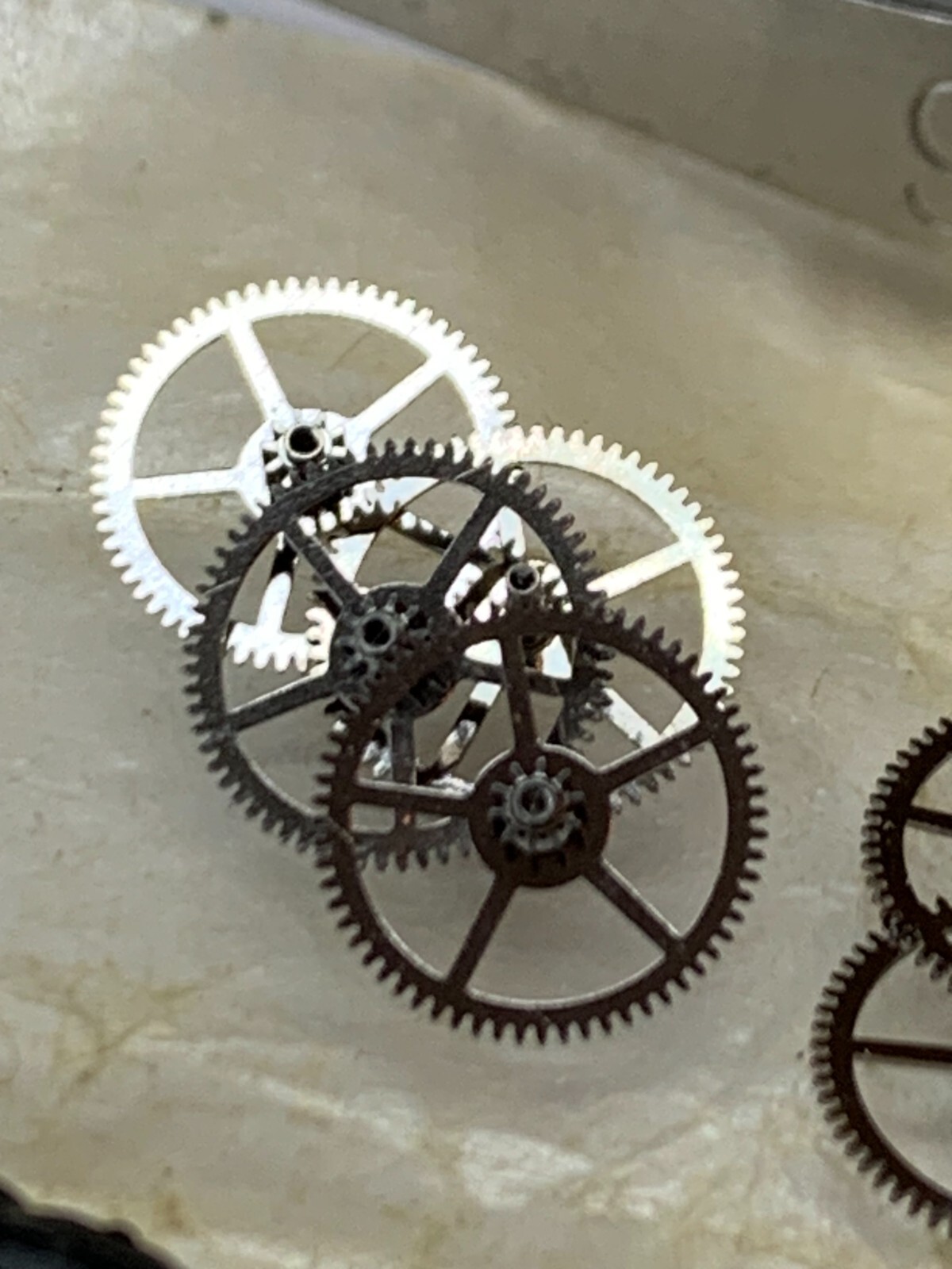 EB Bettlach Cal 8020 8021 8022 Part 205 Centre Wheel And Cannon Pinion NOS