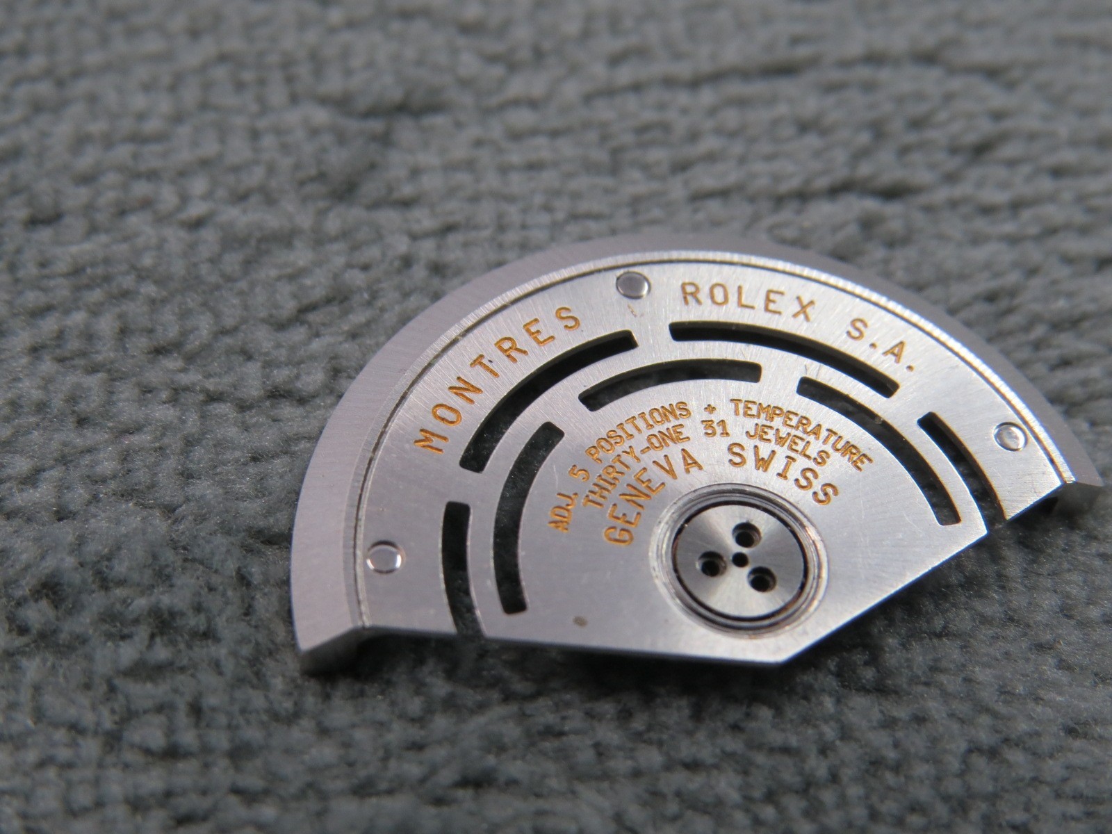 Rolex Authentic Automatic Oscillating Weight Rotor Caliber 4030 Chronograph