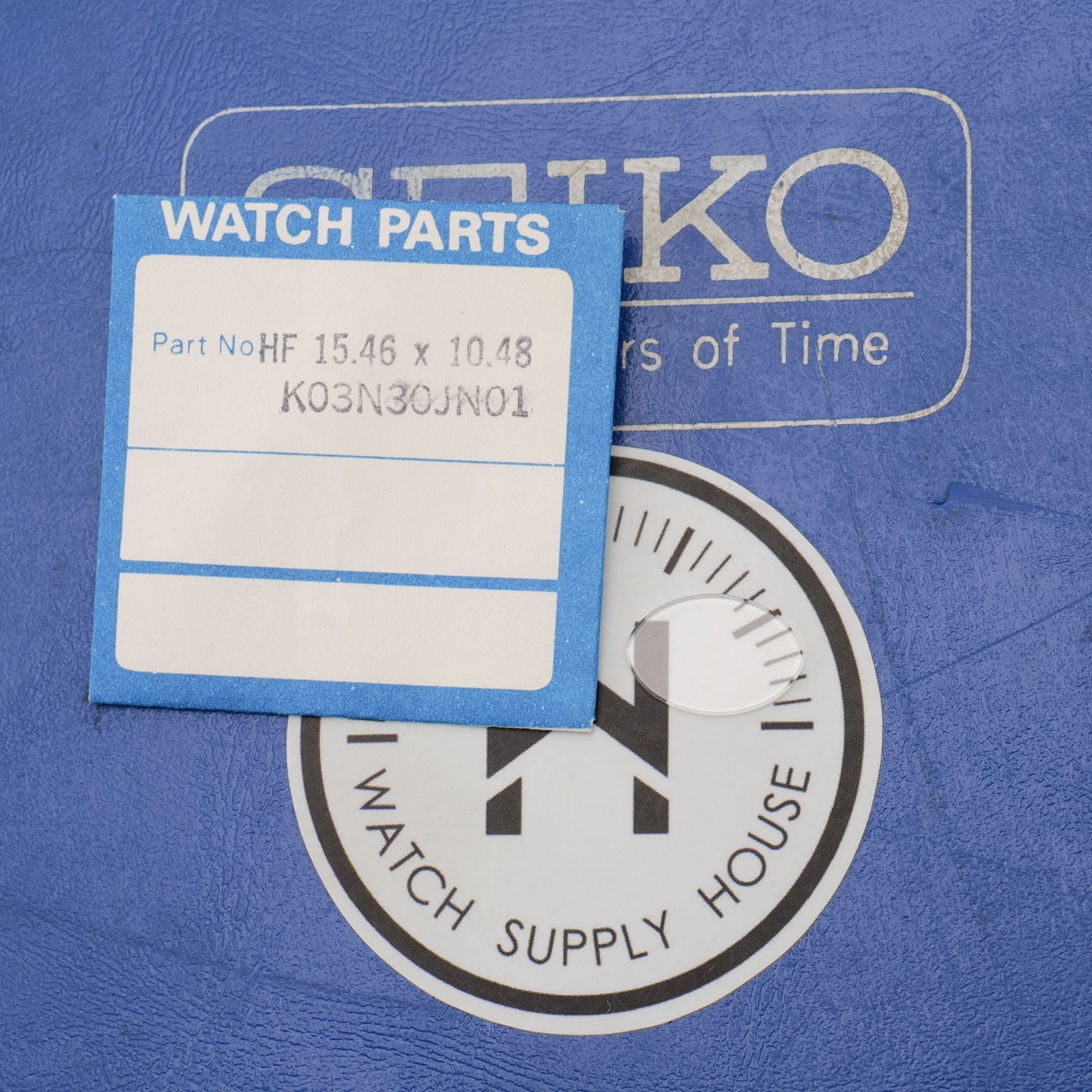 Seiko Original Watch Crystal Part K03N30JN01 Watchmakers New Old Stock (SEKG)