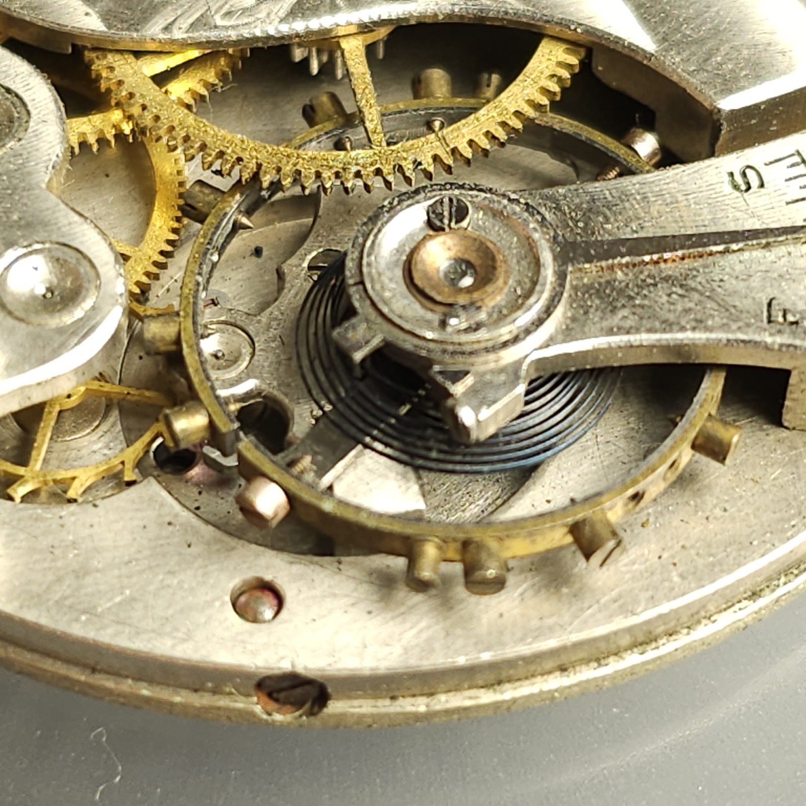 1914 Waltham Equity Pocket Watch Movement 17s 7j Boston