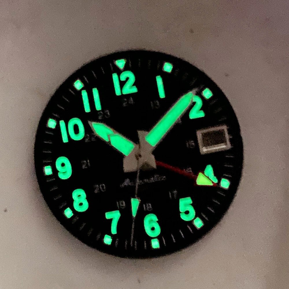 New Mods 29mm Retro Arabic numerals Watch Dial Face fit NH34 NH34A Movement