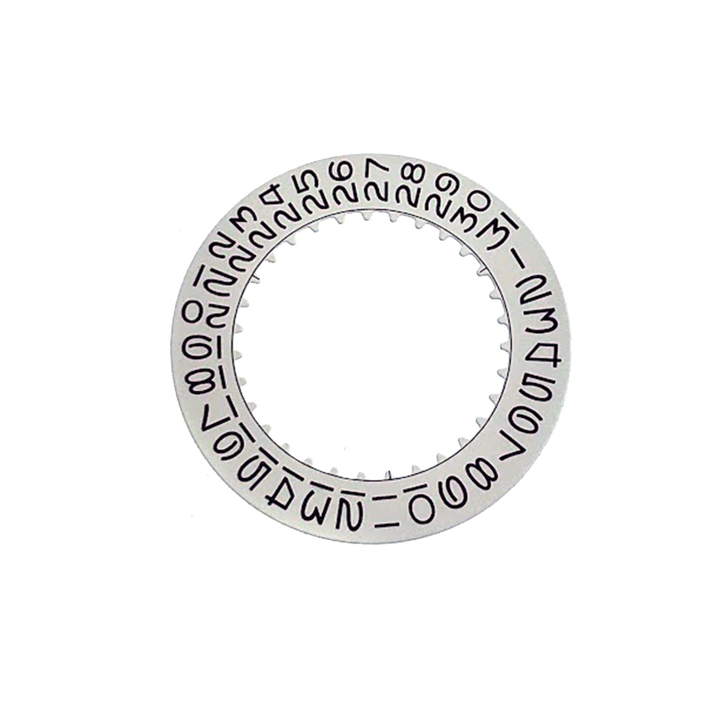 Date Disc for Rolex Submariner 5513 1675 1680 Calibers 1520 1530 1570 White 7961