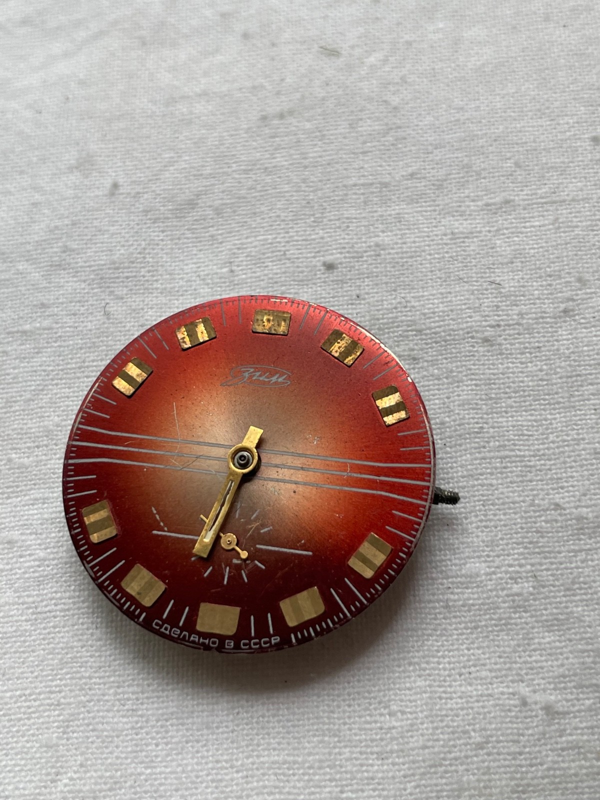 ZiM Pobeda USSR -movement for mens watch AS IS , lot0807