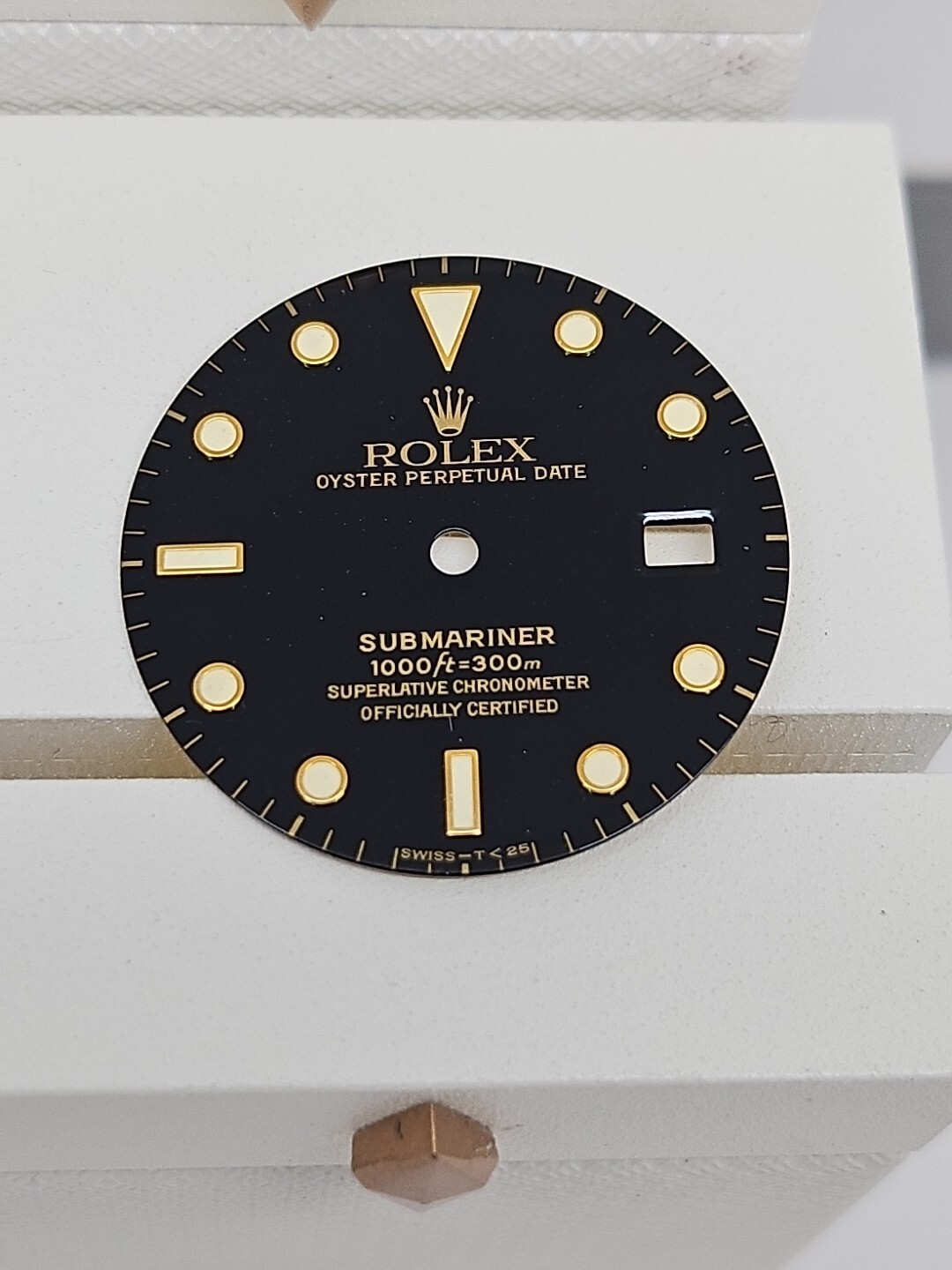 Rolex Dial , Insert ,Hands, Submariner 16808 ,Tritium, Glossy, New old Stock ,