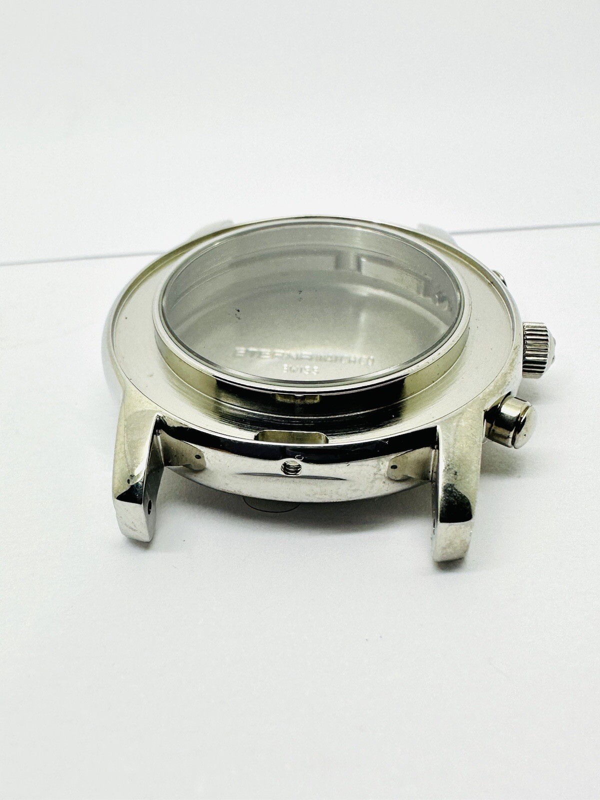 Eterna Galaxis Chronograph 33mm Case 538 3806 41 SS 3806.41 Without Bezel NOS
