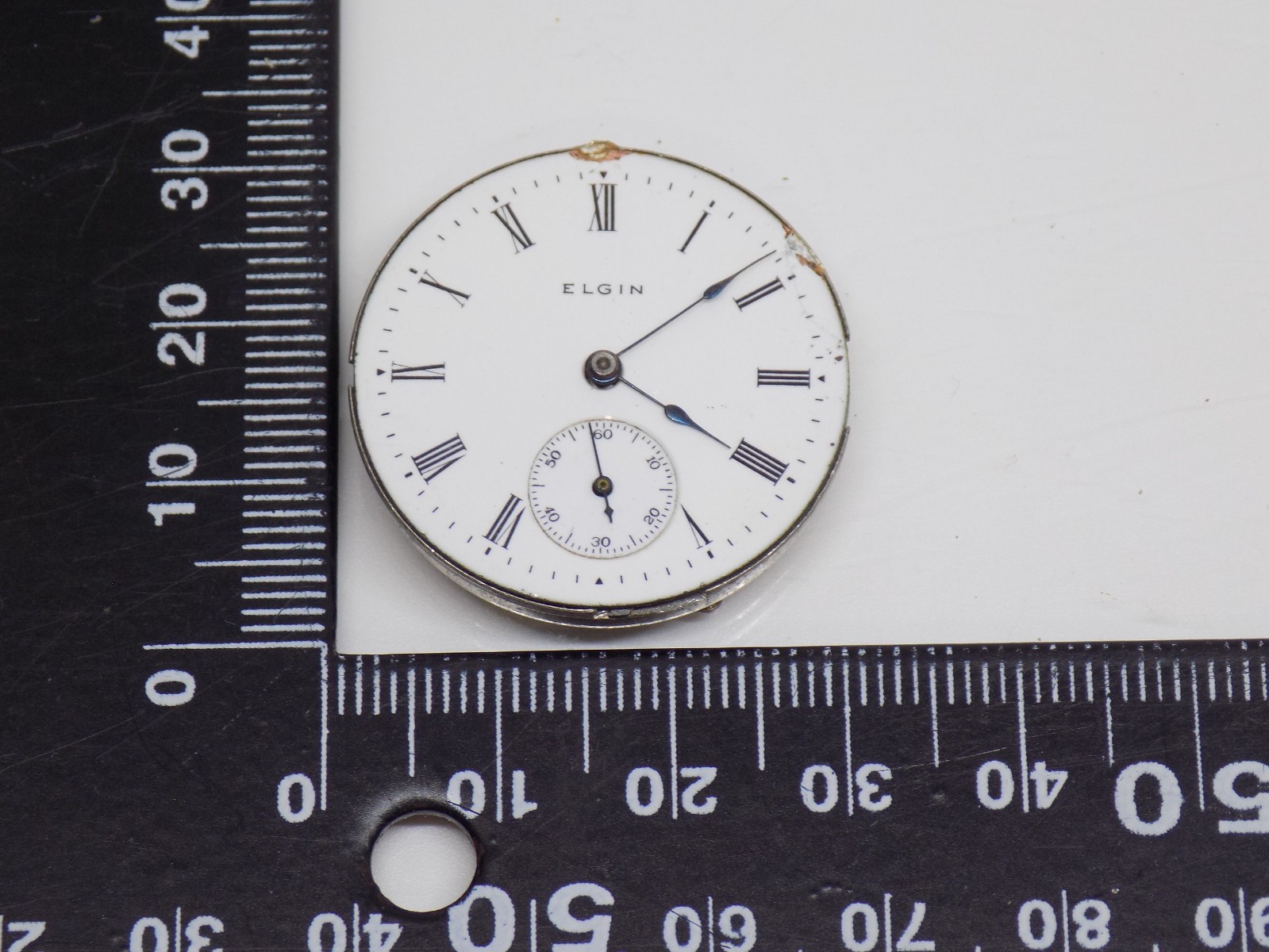 Elgin Natl. Watch Co. Grade 320 Model 2 0s Pocket 7J Watch Movement
