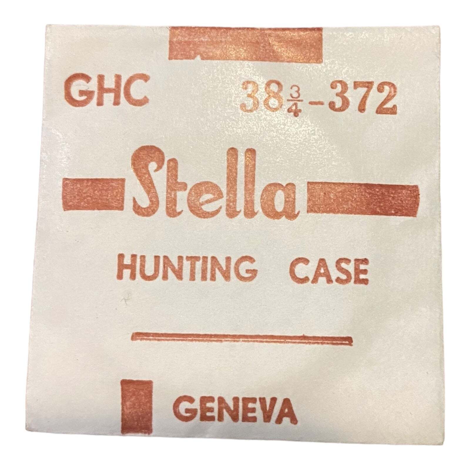 Stella GHC 38 3/4 – 372 Watch Crystal 37.2mm NOS Part Geneva