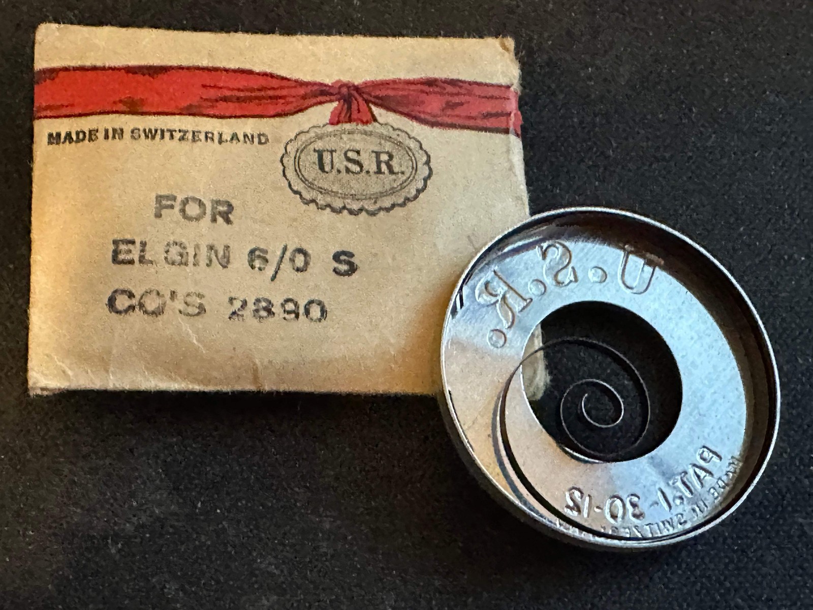 USR Mainspring for Elgin 6/0s No. 2890 – Steel