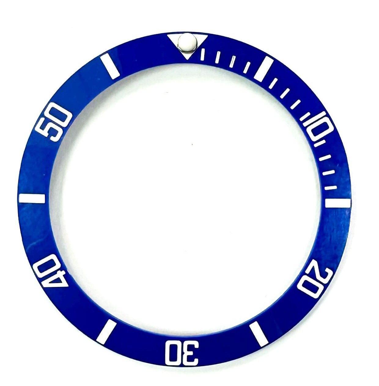 Bezel Inserter Ceramic for Rolex Blue and White Submariner 16610LN 16613V etc.