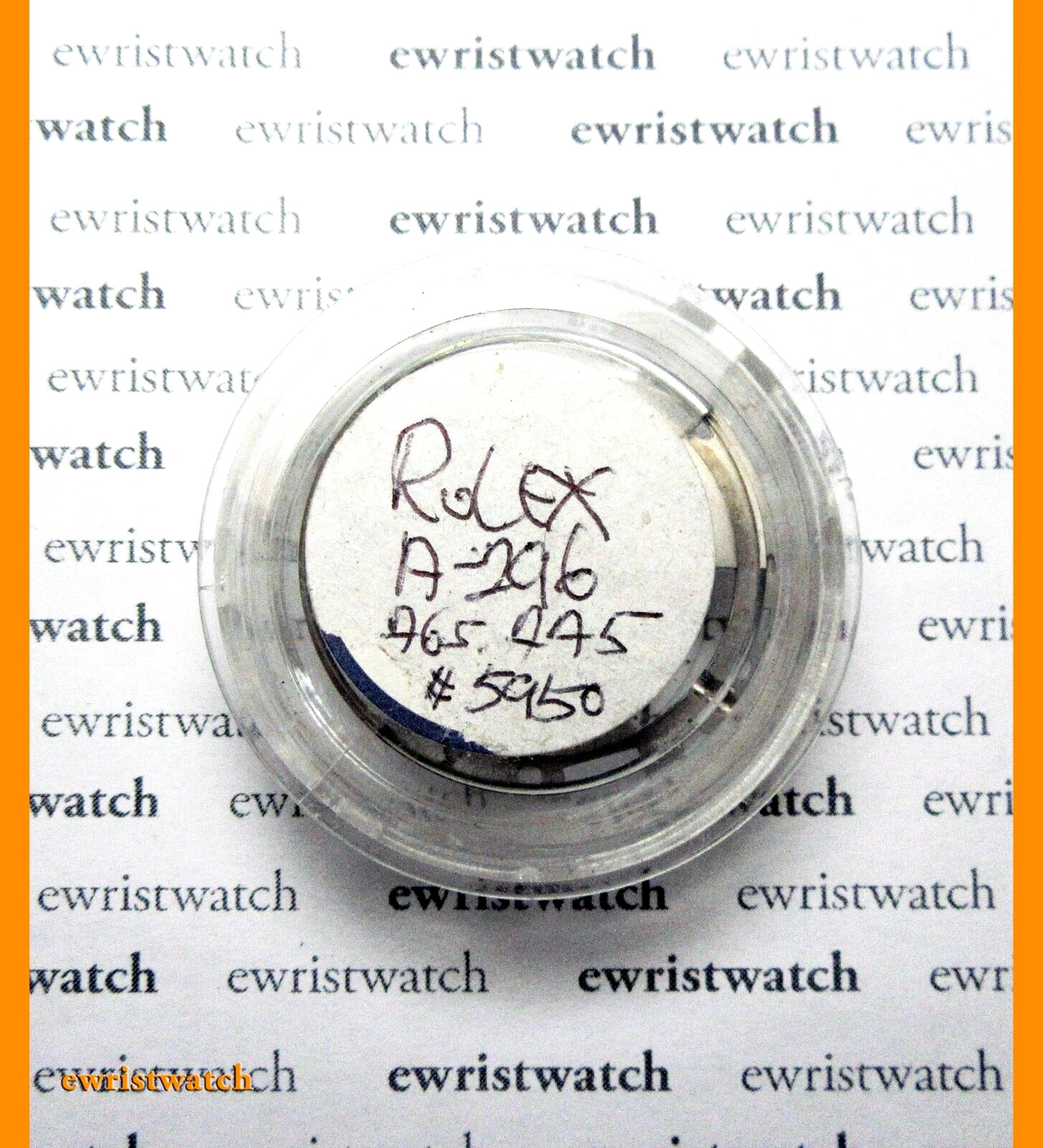 Genuine Rolex Complete Rotor w/Weight 10½L A296 765 775 Big Bubbleback 6098 6200