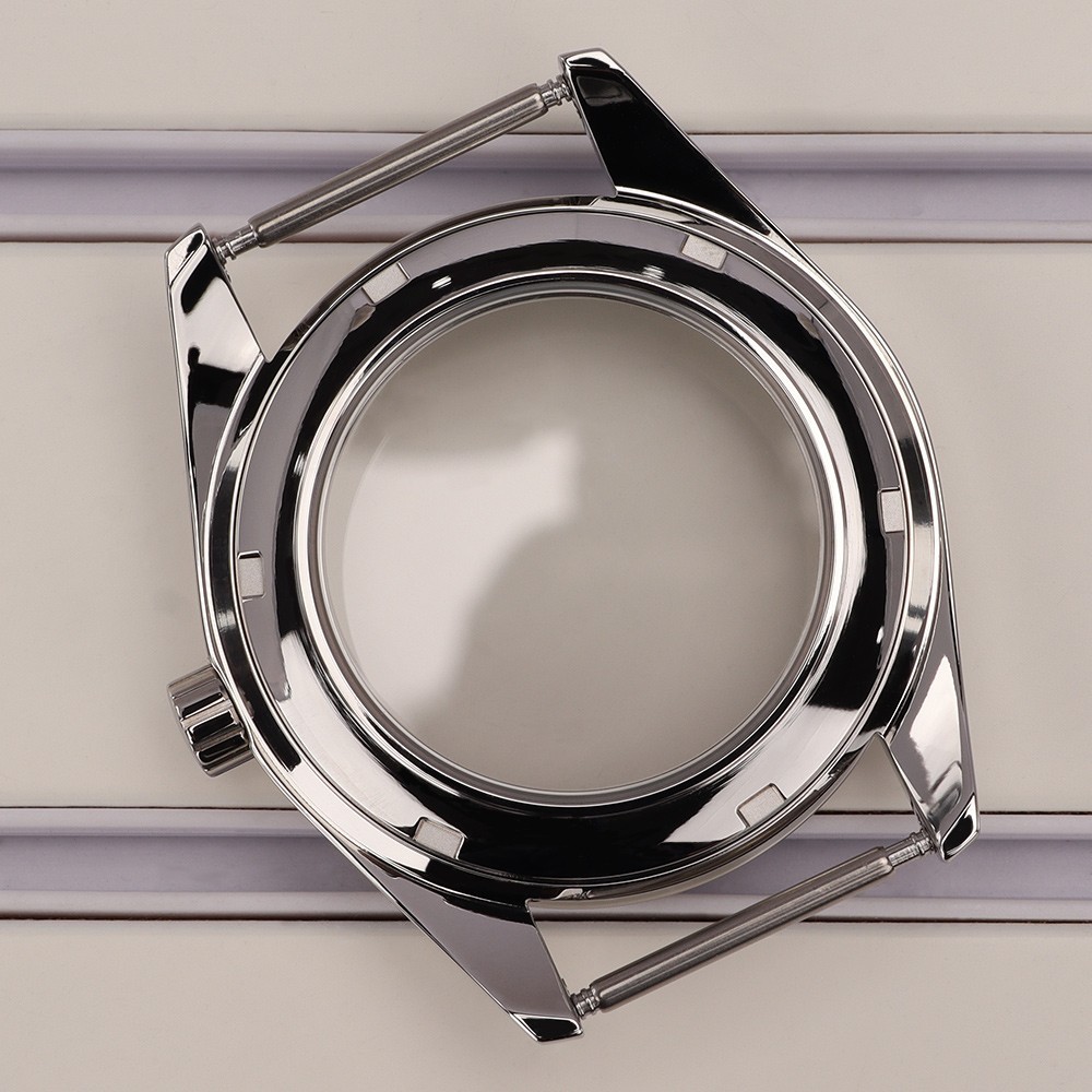 39.2mm Man Watch Case 316 Stainless Steel 10ATM For Seiko NH34 35 36 38 Movement