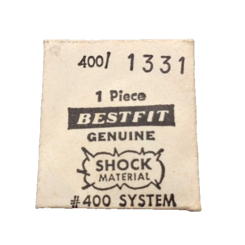 Standard 1686 JEWEL RUBY SHOCK L/SPRING watch part #400/1331 FITS FONT 96N