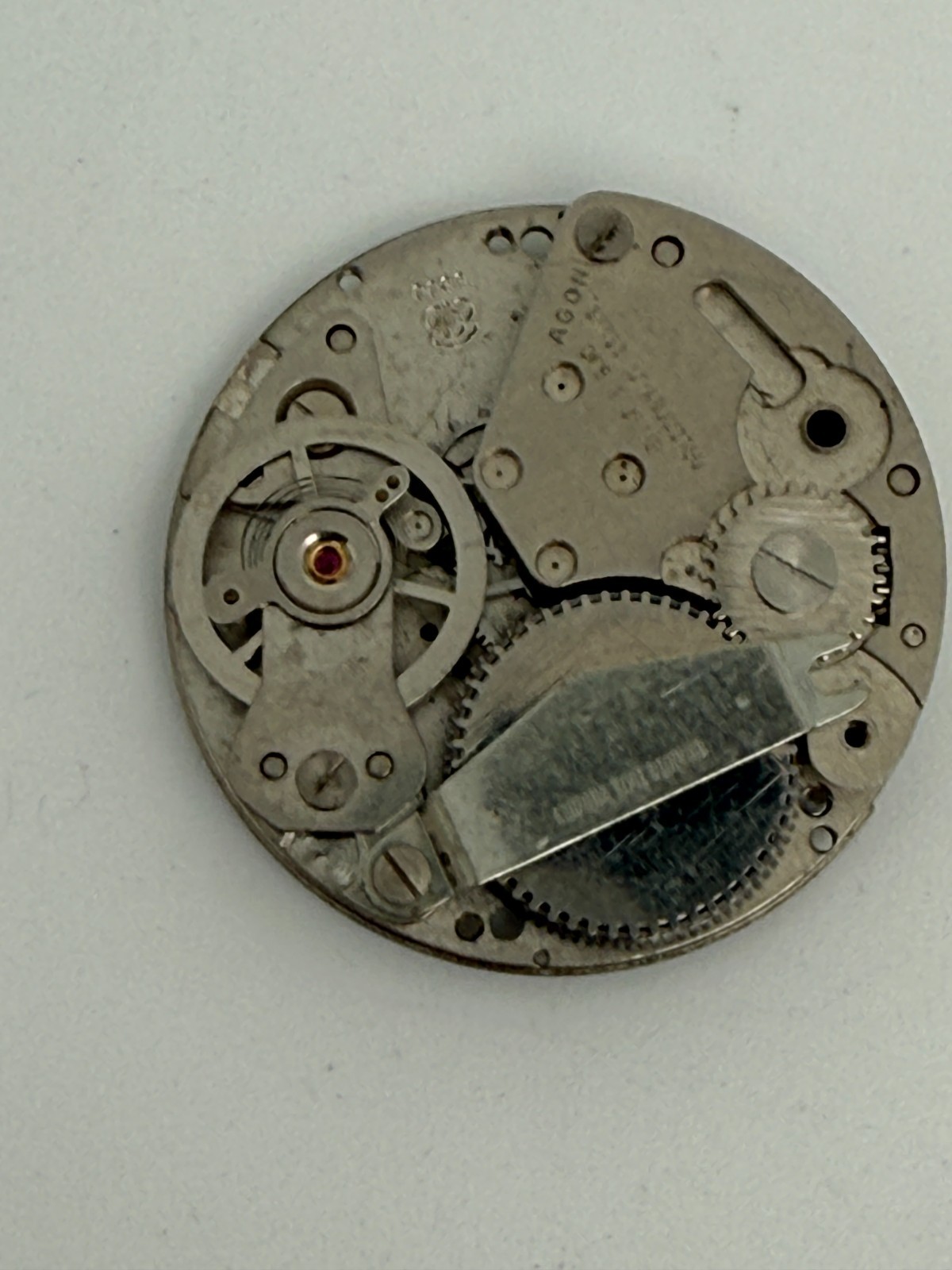Vintage Jump Hour EB 8800 Swiss Movement For Parts or Repair