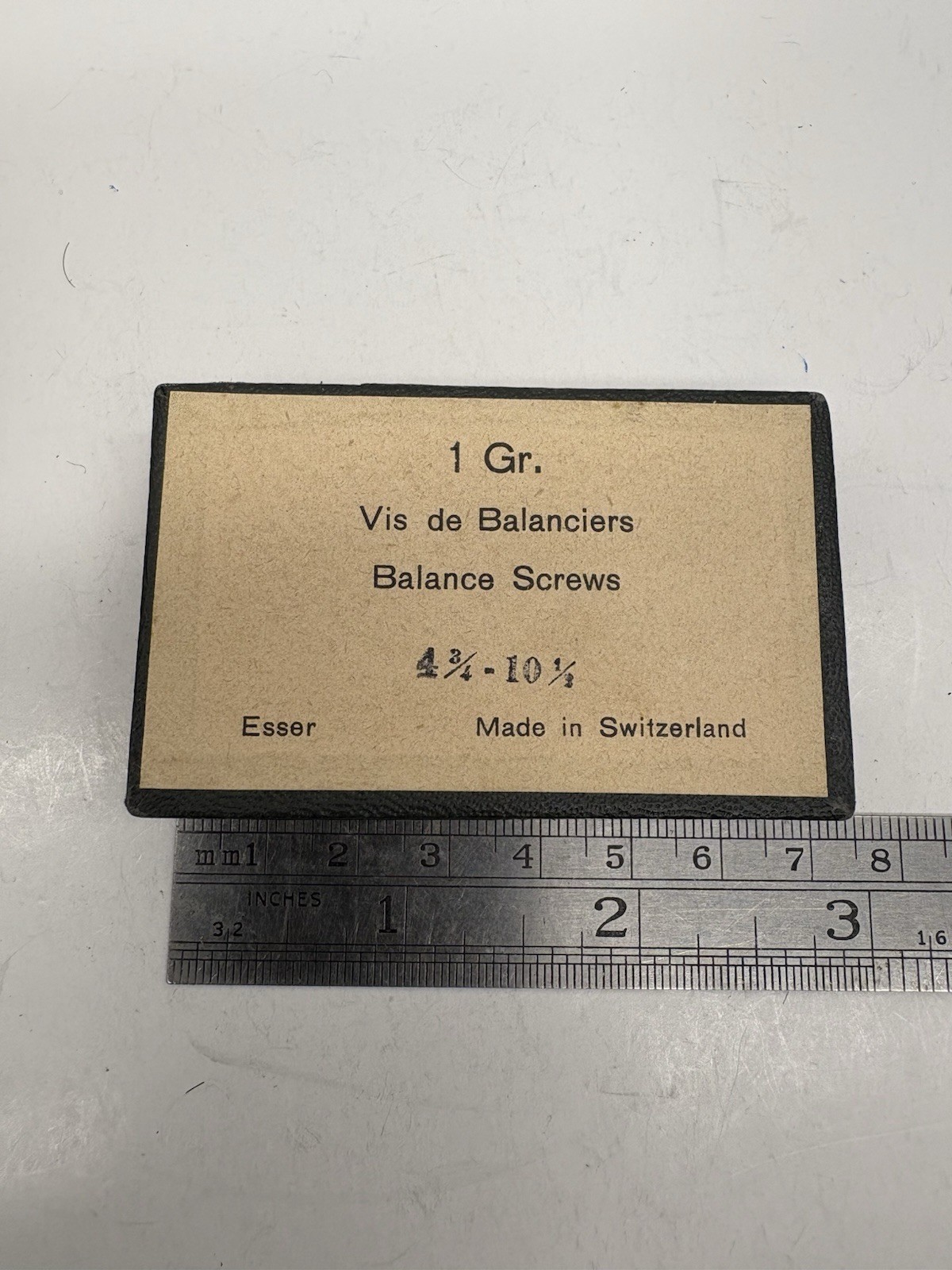 Vintage Watch Swiss Balance Screws 4 3/4 – 10 1/2