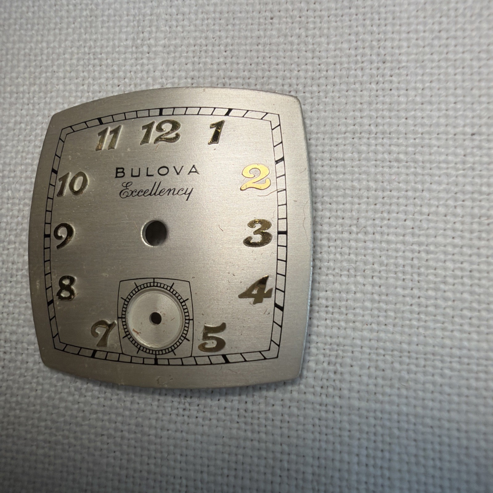 Vintage Bulova Excellency Watch Face Plate Only New Other