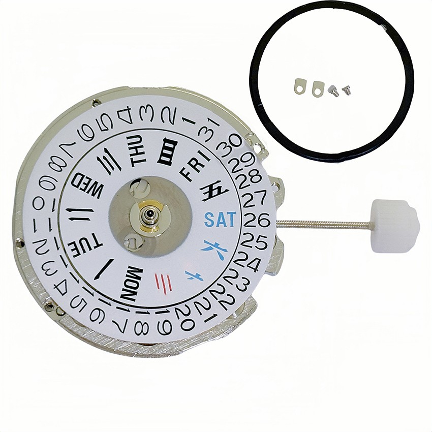 Replacement Watch Movement Single/Double Calendar for NH35A NH36A Watch Movement