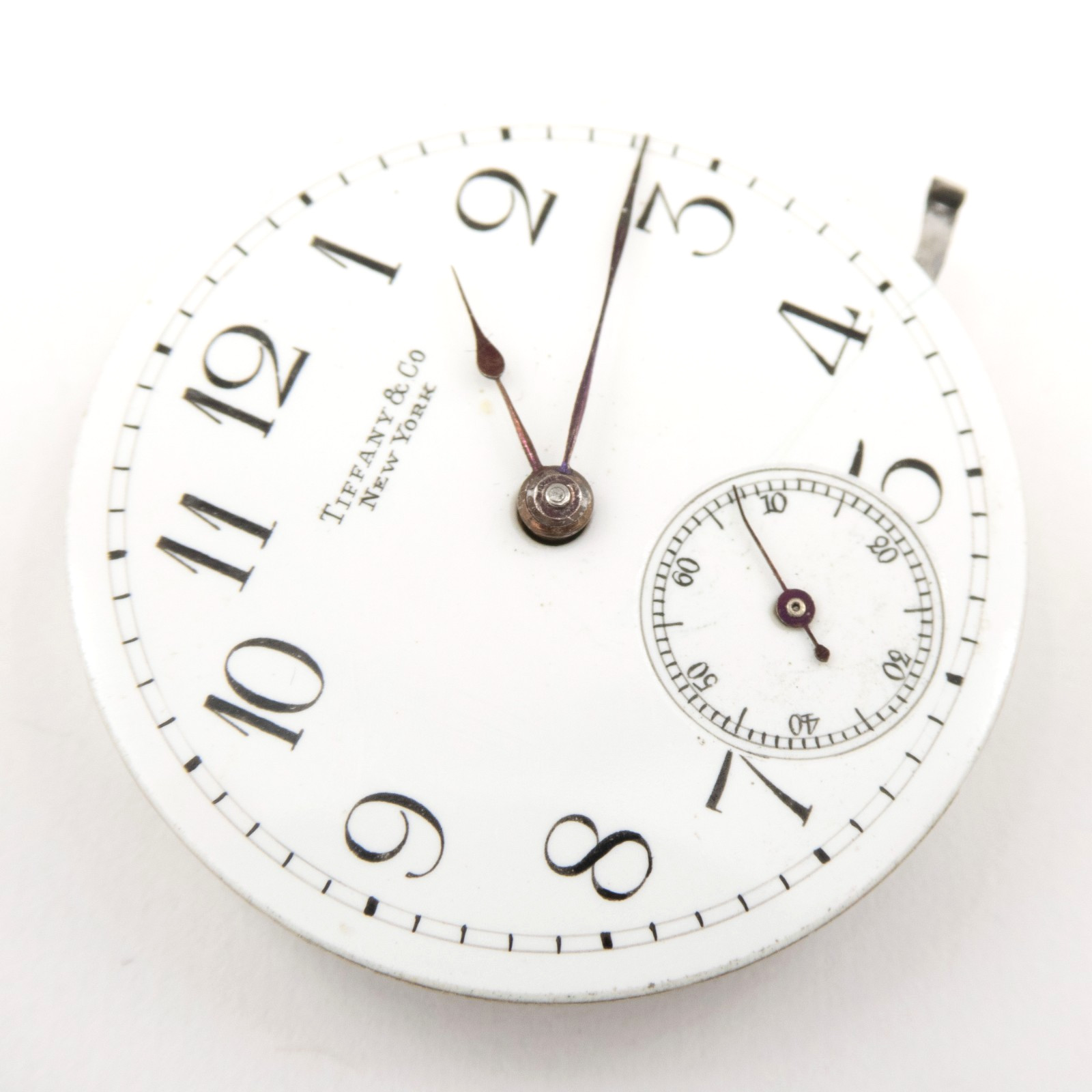 Longines for Tiffany 29.4 x 7.4 mm Lever-Set Antique Pocket Watch Movement
