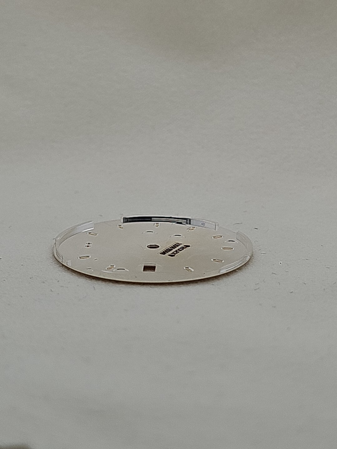 Original Rolex Justdate 41mm Dial Silver With Gold And Ivory Stick Index