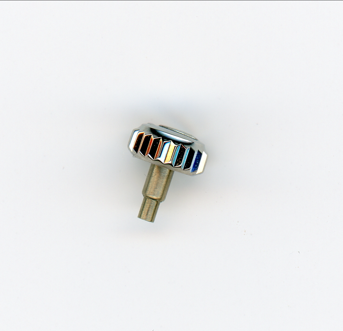 Crown for Tudor Prince 76214 S/S 6.0 mm screw down w/tube New