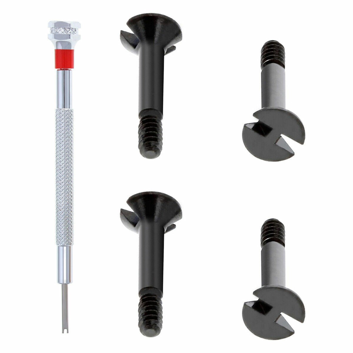 6 SCREW H FOR 44-45MM HUBLOT BIG BANG FIT STRAP BEZEL + SCREWDRIVER BLACK TOOL