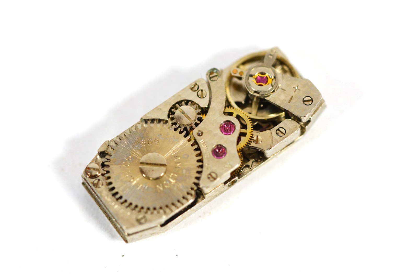 Hamilton 609 Watch Movement Womens Mechanical 17 Jewels Wristwatch Parts/Repair