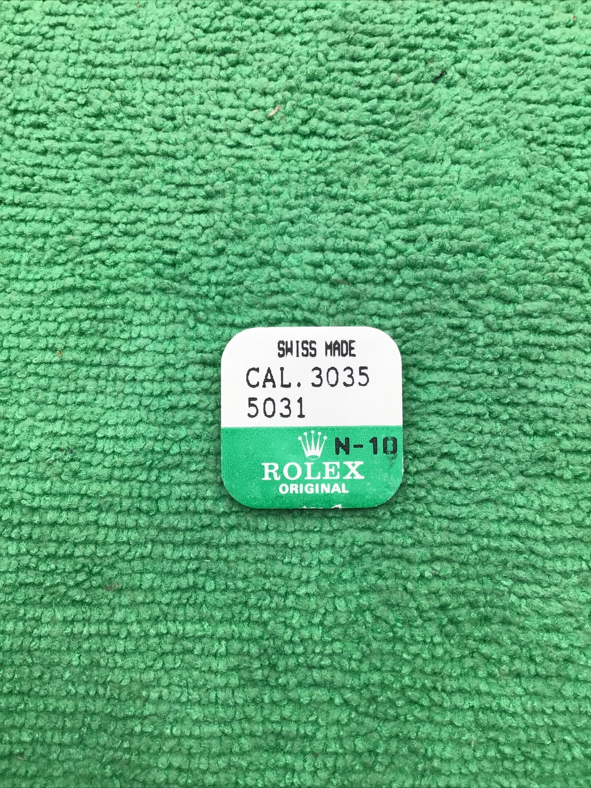 Genuine Rolex 3035 5031 Intermediate Crown Wheel Watch Part