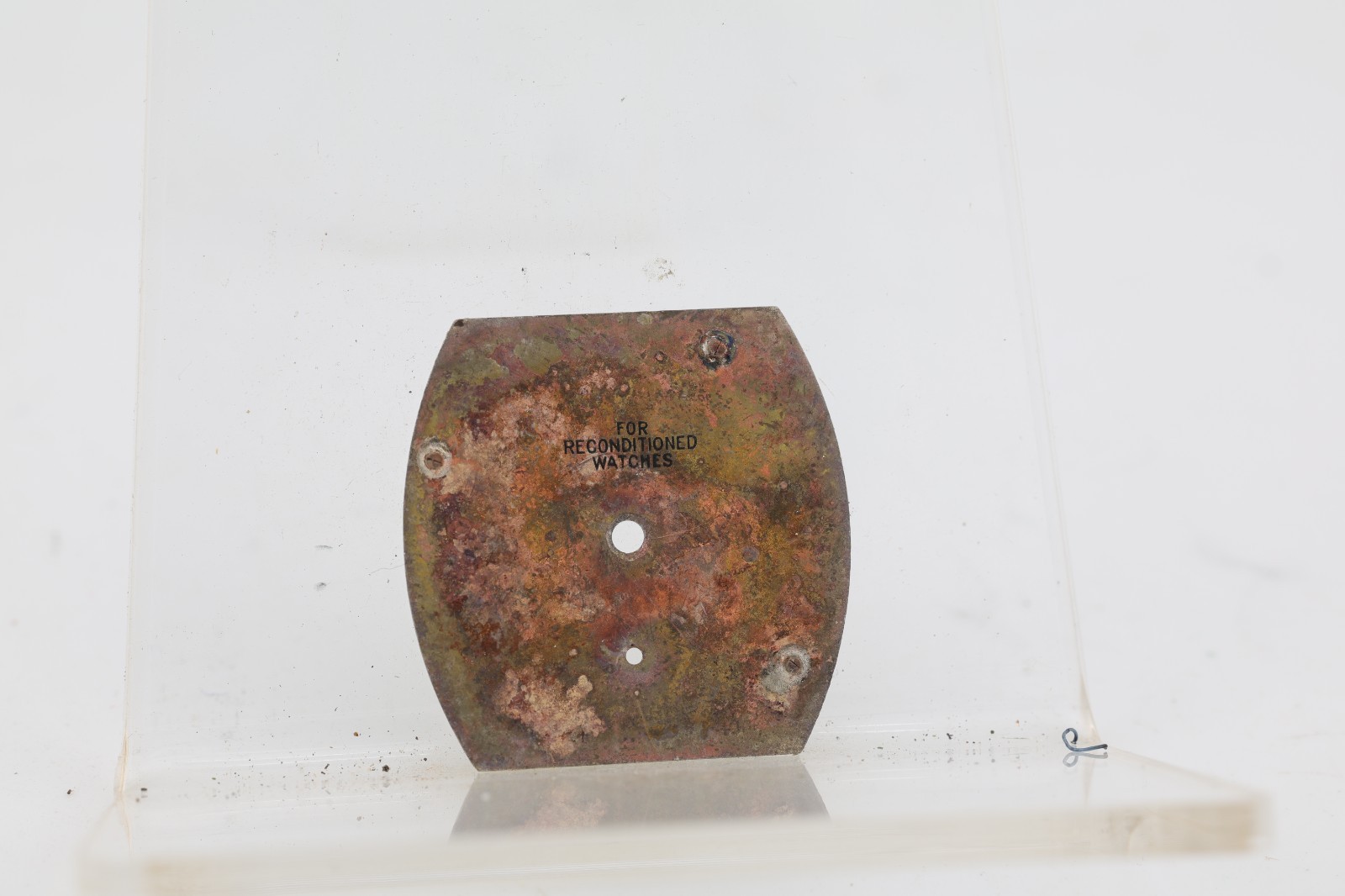 NOS SWISS ART DECO WRIST WATCH DIAL 26.85×26.88mm (LS)