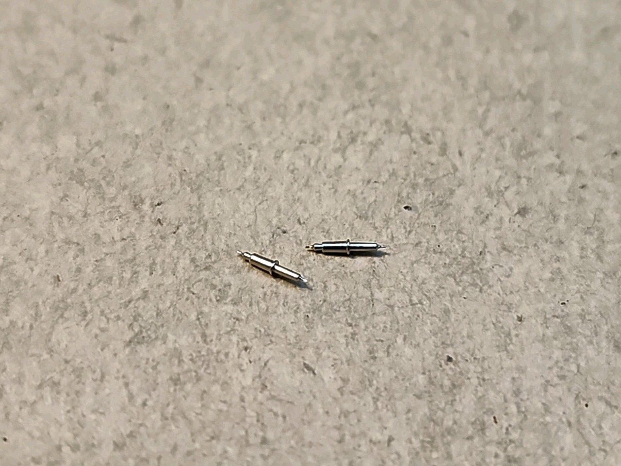 Lot Of 2 NOS Waltham 0s-3/0 20208 Tapered Friction Balance Staffs
