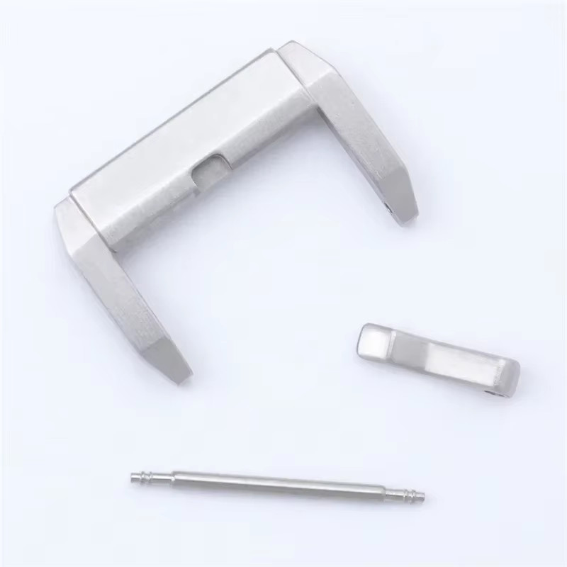 20mm Pin Clasp Folding Buckle Fits Blancpain Fifty Fathoms Rubber Strap Band